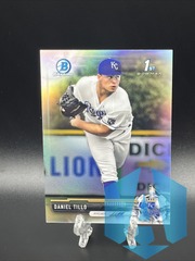 2017 1st Bowman Chrome Draft Daniel Tillo #BDC-59 Refractor